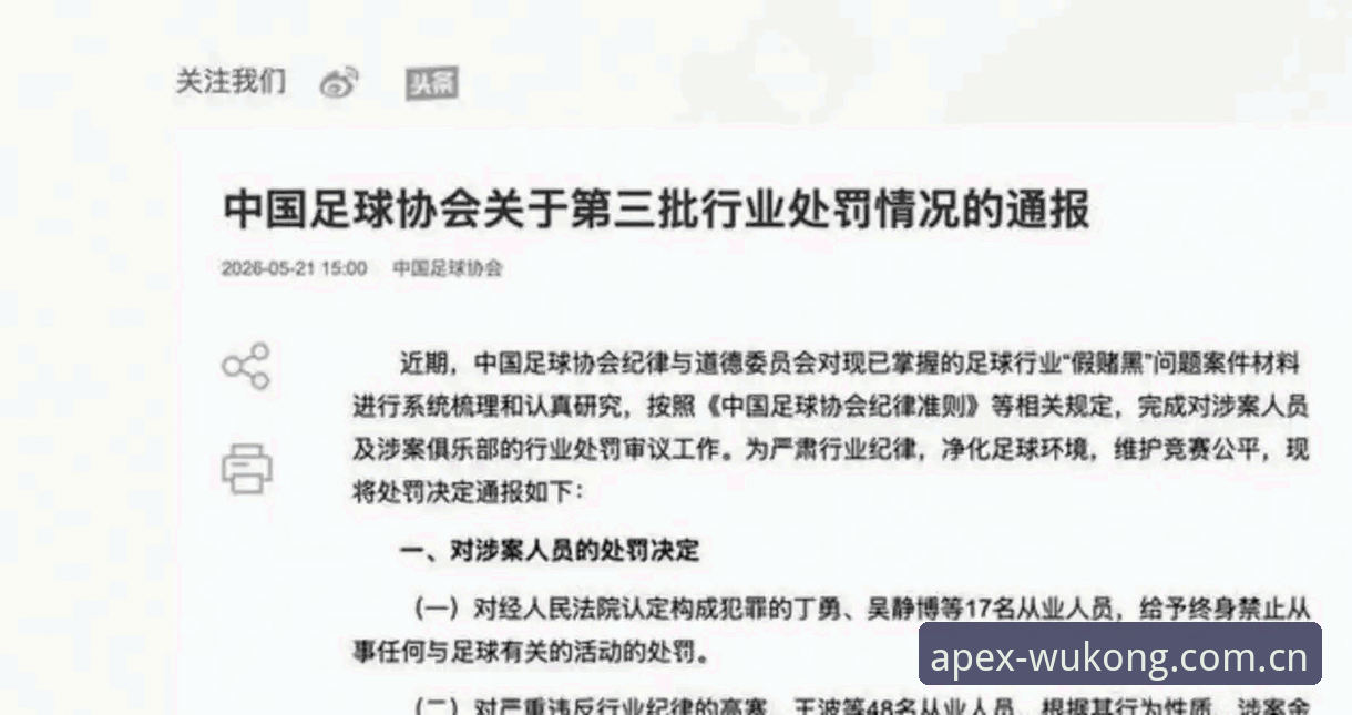 揭秘足协第三批禁足名单背后的真相：65人终身禁赛或禁足五年，中国足球史上最大规模“清洗”